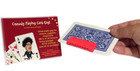 Funny Playing Card Gag Harmonica Magic Trick Joke Clown Circus Jumbo Prank Music