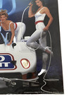 1991 Anheuser Busch Bud Light Sexy Girl Advertisement Vintage Poster 28 x 20 