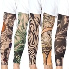 20pcs Set Arts Fake Temporary Tattoo Arm Sunscreen Sleeves Designs Tiger