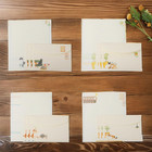 72 Pieces Cute Cat Theme Writing Paper And Envelopes Stationery Set For Women   