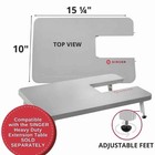Singer Heavy Duty 4452 Mechanical Portable Sewing Machine W Extension Table