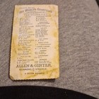 Allen   Ginter Tobacco Card - James Ryan Chicago Centre Fielder - Dover Reprint