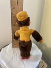 Vtg  Eden Toy Curious George Stuffed Animal Collectible Red Shoes Yellow Hat