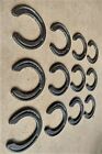 Horseshoes - Pony Sized -  12 Shoes  - Steel -   Horse Shoes - Ships Fast 