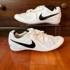 Nike Zoom Rival White Black Track   Field Spike Shoes Dc8749-100 Men   s Size 11