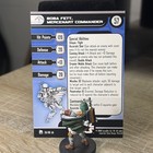 Wotc Star Wars Miniatures Lotf Boba Fett Mercenary Commander 53 60 W card Vr