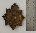 Royal Marines Full Dress Helmet Plate King   s Crown Badge 1920-1953