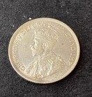 1917-c Newfoundland 25 Cents Quarter 0 9250 Silver Asw 0 1734 Oz Free Shipping