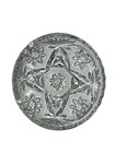 Vtg 60s Box Set Of 6 Star Of David Glass Coasters Eapc 700 702-1 Anchor Hocking