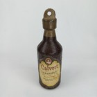 Wwii Era Distillery Advertising Whiskey Bottle Paperweight Calvert Reserve 1940s
