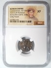 She-wolf Twins Constantine Ngc Xf Roman Empire Nummus Remus Romulus Epfig Hoard