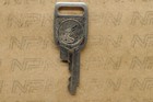 Nos Honda Lock Key   Ignition Switch Ward Cut Double Groove T6697