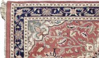 Rra 4x6 Indo Persian Heriz serapi Design Dark Rose red Rug 23671