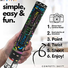 6 Pack  12 Inch Confetti Cannons   Multicolor Confetti Poppers For Wedding Cele