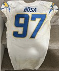 Los Angeles Chargers buffalo Bills Joey Bosa Game Worn Unwashed Jersey Fanatics 
