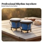 Twin Hand Drums Drums Beginner-friendly Bongos Tunable For Music Practice