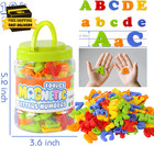 104 Pcs Alphabet Magnetic Letters And Numbers For Toddlers learning Toys abc 123