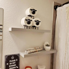 3-pack Sheep Toilet Paper Holder Cute Bathroom Organizer Opp Pack Set