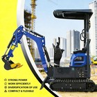 2026 New 1ton Mini Excavator Rato 420 12hp Gasoline Engine Free Ship  unloading