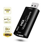 Hdmi To Usb Video Capture Card 1080p Recorder Phone Game Video Live Streaming Us