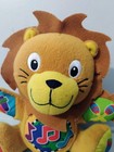 Vintage Baby Einstein Press N Play Pals Lion 7  Musical Plush Works
