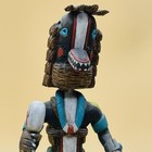 Vintage Hopi Badger Kachina Doll M Sakiestewa Signed Hand Carved Wood