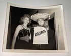 Rare Vintage American Famous Actor Poodles Hanneford   Gracie Snapshot Photo  Us