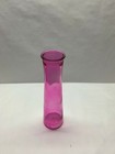  Vase Retro Look Glass Bottle Pink