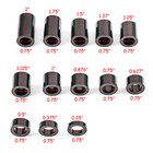 Id 3 4  Od 1 1 8  Wheel Axle Spacers Kit For Harley Softail Dyna Fatboy Touring