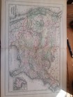 Antique Map Of United States 1893 Mitchell s Family Atlas  