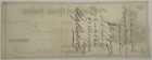 Beautiful Vintage 1866 National Bank Of Salem Check draft
