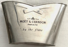 Vintage Etain Moet   Chandon Pewter Champagne Ice Bucket Made In French 15 x10 