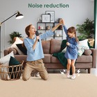 Vallisco 30pk 12 x12  Self-adhesive Carpet Tiles Anti-slip Peel   Stick Floor
