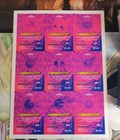 Pokemon Rare Uncut Pok  dex Shadow Sheet Volume 3 Peru