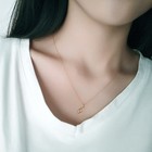 Yocoyee Minimalist Simple Tiny Music Note Pendant Necklace For Women Necklace   