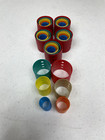 Vintage Plastic Barrel Hair Curlers rollers Salon Grade Set Of 36 Pieces