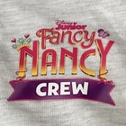 Disney Junior Fancy Nancy Production Crew Hoodie Adult M Medium W Notepad
