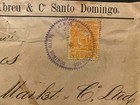 Dominican Republic  Ca1800 s  Postal History Cover  Stamped postmarked