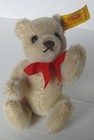 Vintage Steiff Miniature 4    Teddy Bear With Button  Made In Western Germany