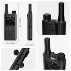 Poc-at1 Poc Radio  4g Lte Walkie Talkies  App Control  2 Pack