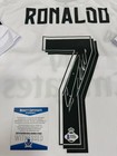 Jersey Fly Emirates Cristiano Ronaldo Hand Signed Beckett Authentication