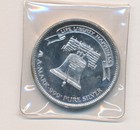 1984 Liberty Silver A-mark 1 One Troy Ounce 999 Silver Round