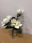 26   Artificial Real Touch Magnolia Stem Silk Flower For Home Decor  Weddings