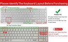 Large Print Keyboard Cover For 15 6      17 3    Laptop     Fits Select Hp Models