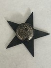Grand Commandery Knights Templar Of Texas 5 Point Star Button Medal