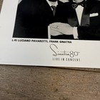 Sinatra 80th Live In Concert Capitol Records B w Promo Photo Pavarotti