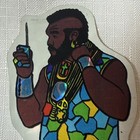Vintage 1983 Mr T  A Team Tv Show Sticker Rare  Brand New Old Stock 