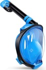 Face Snorkel Mask With Latest Dry Top System foldable 180 Degree Panoramic View