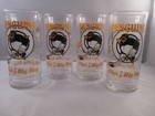 1990 s Elby s Big Boy Pittsburgh Penguins Drinking Glass Set Of 4 Lemieux Coffey