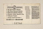 White Sox Rangers Ticket Stub Daryl Boston Mlb Debut 1st Game Hit 3b Rbi 5 13 84